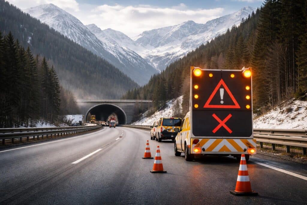 A10 Tauern Autobahn, Salzburg Richtung Villach