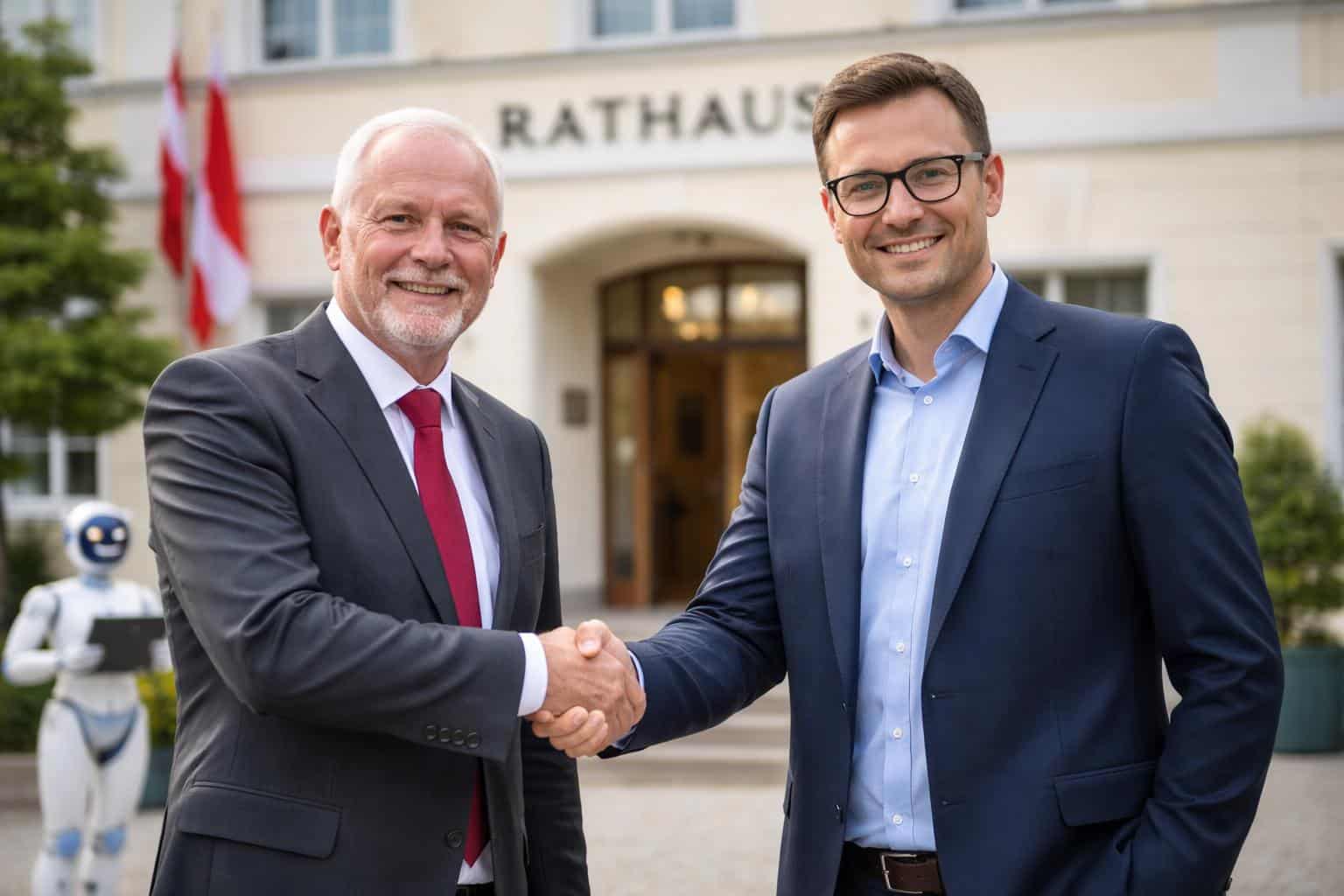 Bürgermeister Ingo Appé übergibt Verantwortung