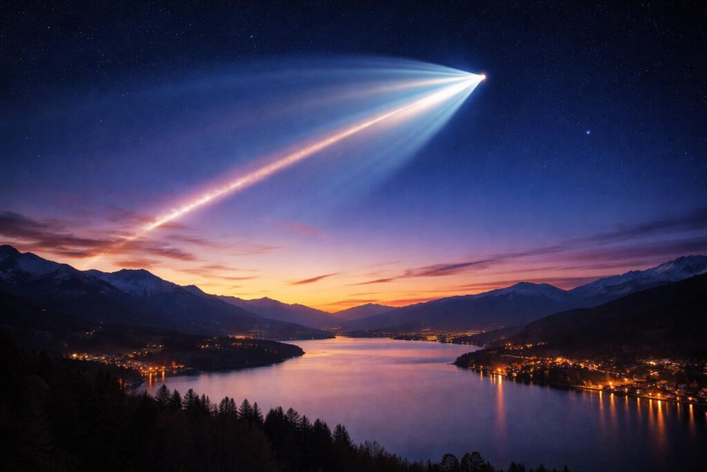SpaceX "Twilight Rideshare"-Mission über Kärnten sichtbar