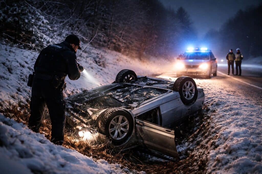 Verkehrsunfall mit Sachschaden–Alkoholisierung–Führerscheinabnahme