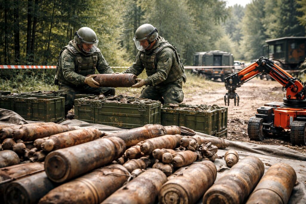 In Kärnten sechs Tonnen Kriegsmaterial gefunden