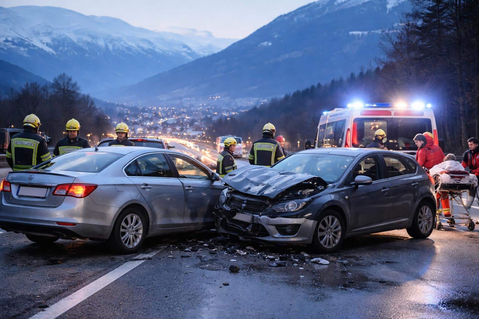Verkehrsunfall in Spittal an der Drau