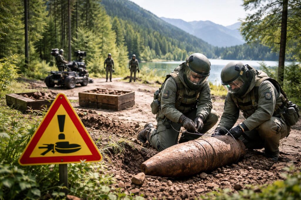 2025: Entminungseinsätze auch in Kärnten auf hohem Niveau