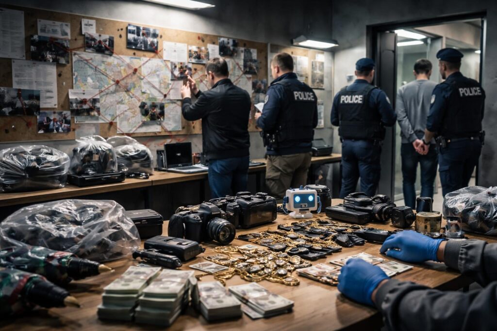 Klärung einer Serie von Einbruchsdiebstählen