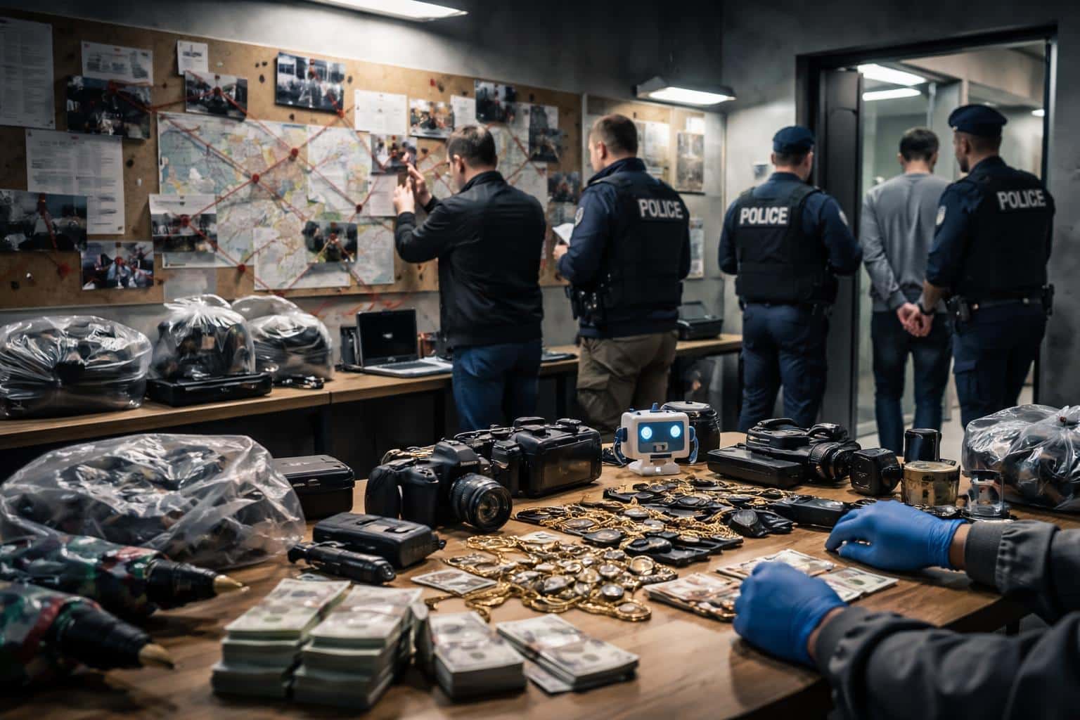 Klärung einer Serie von Einbruchsdiebstählen