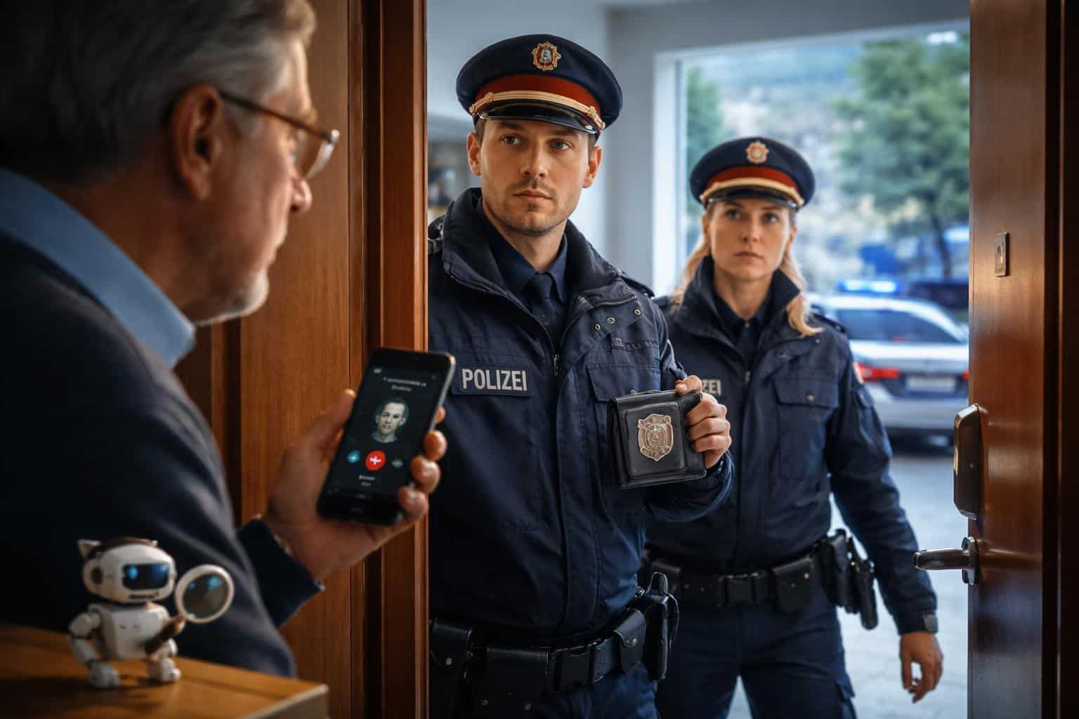 Versuchter schwerer Betrug – Falscher Polizist-Trick in Klagenfurt