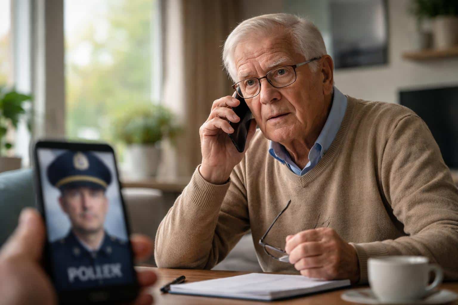 Falscher Polizist: 80-Jähriger reagierte richtig