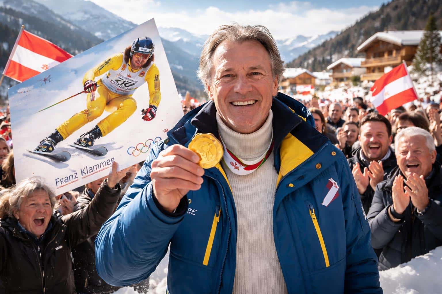 Kärnten gratuliert dem „Ski-Kaiser“: 50 Jahre Olympia-Gold für Franz Klammer