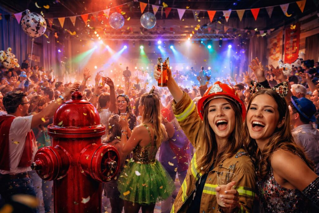 Dreht die Hydranten auf, in Griffen explodiert die Stimmung!