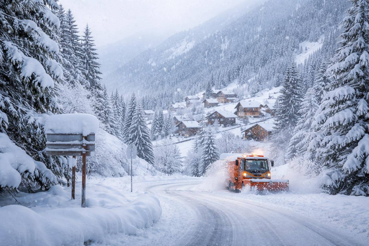 Viel Schnee in Oberkärnten erwartet