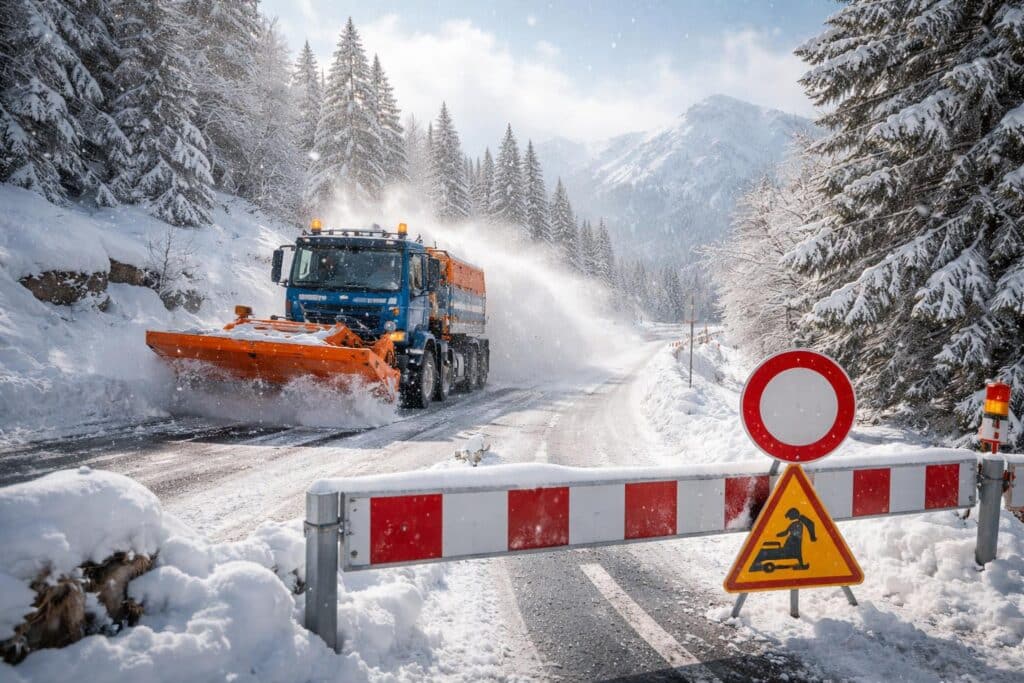 Alpenstraße wird am Mittwochmittag gesperrt