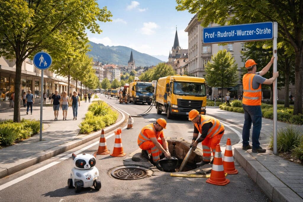 Stadtsenat: Straße, Kanäle, Fußverkehr