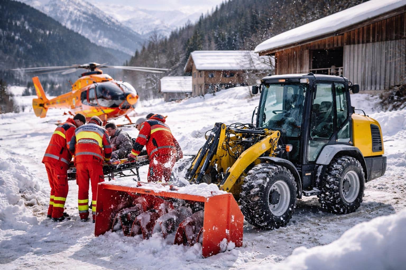 Arbeitsunfall im Bezirk Spittal/Drau