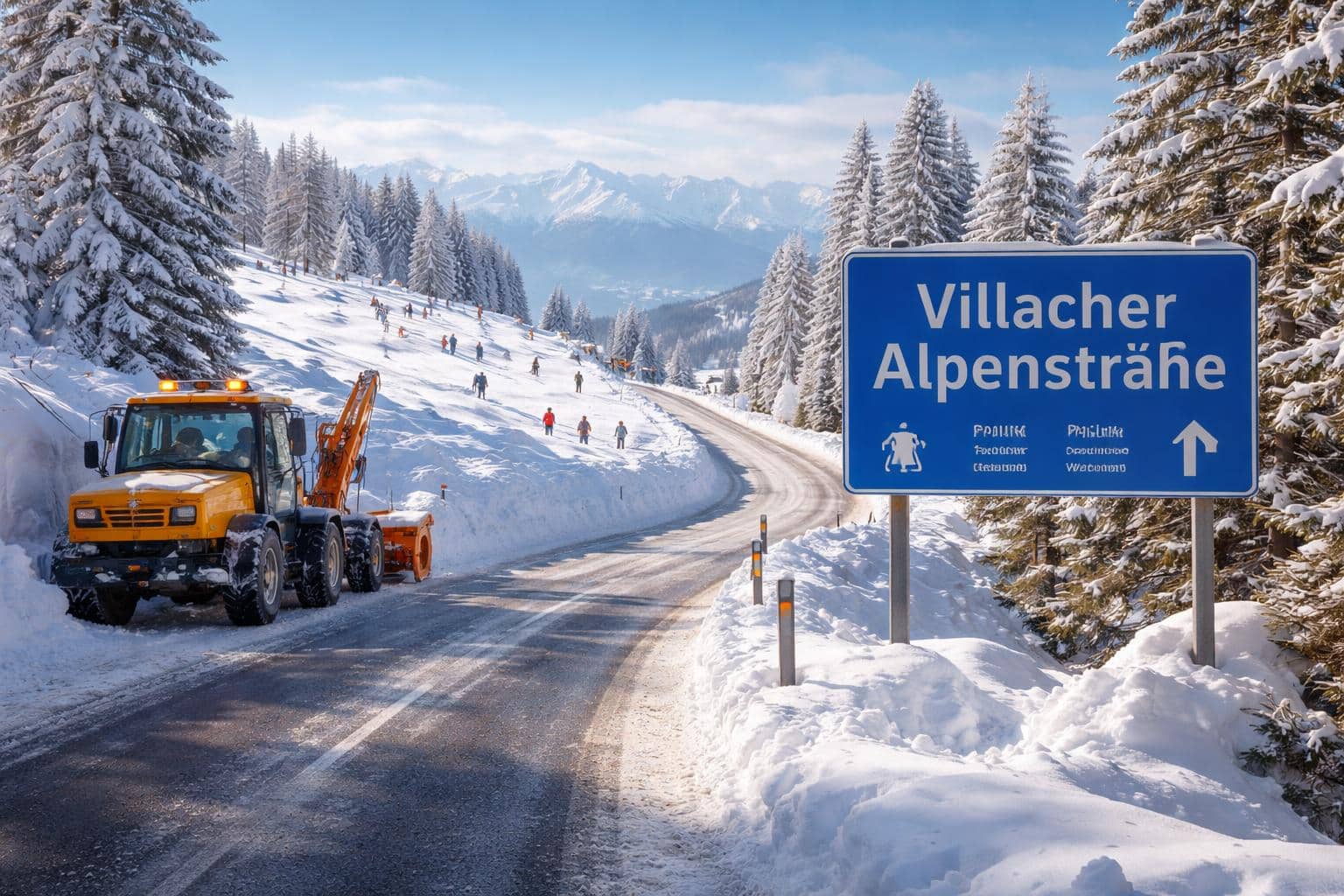 Villacher Alpenstraße wieder geöffnet