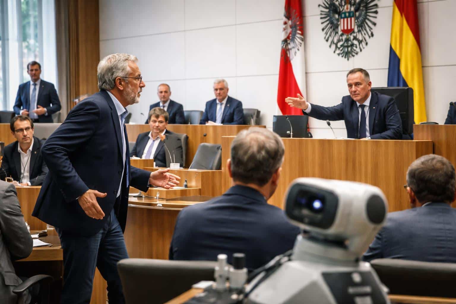 Ordnungsruf wegen slowenischer Worte im Landtag