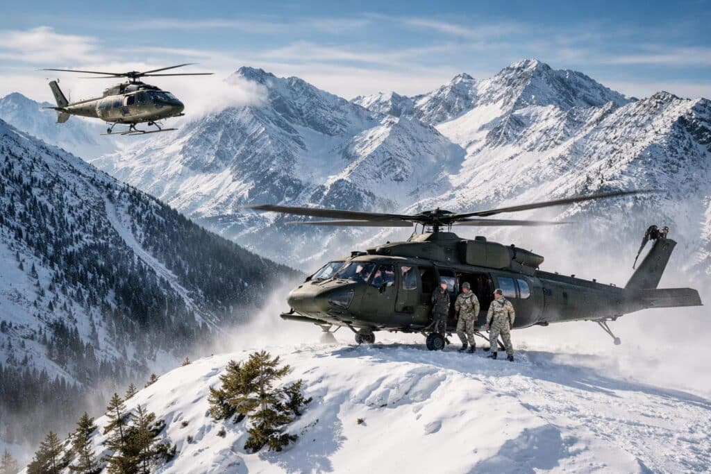 Auch in Kärnten: Bundesheer trainiert Hochgebirgslandungen