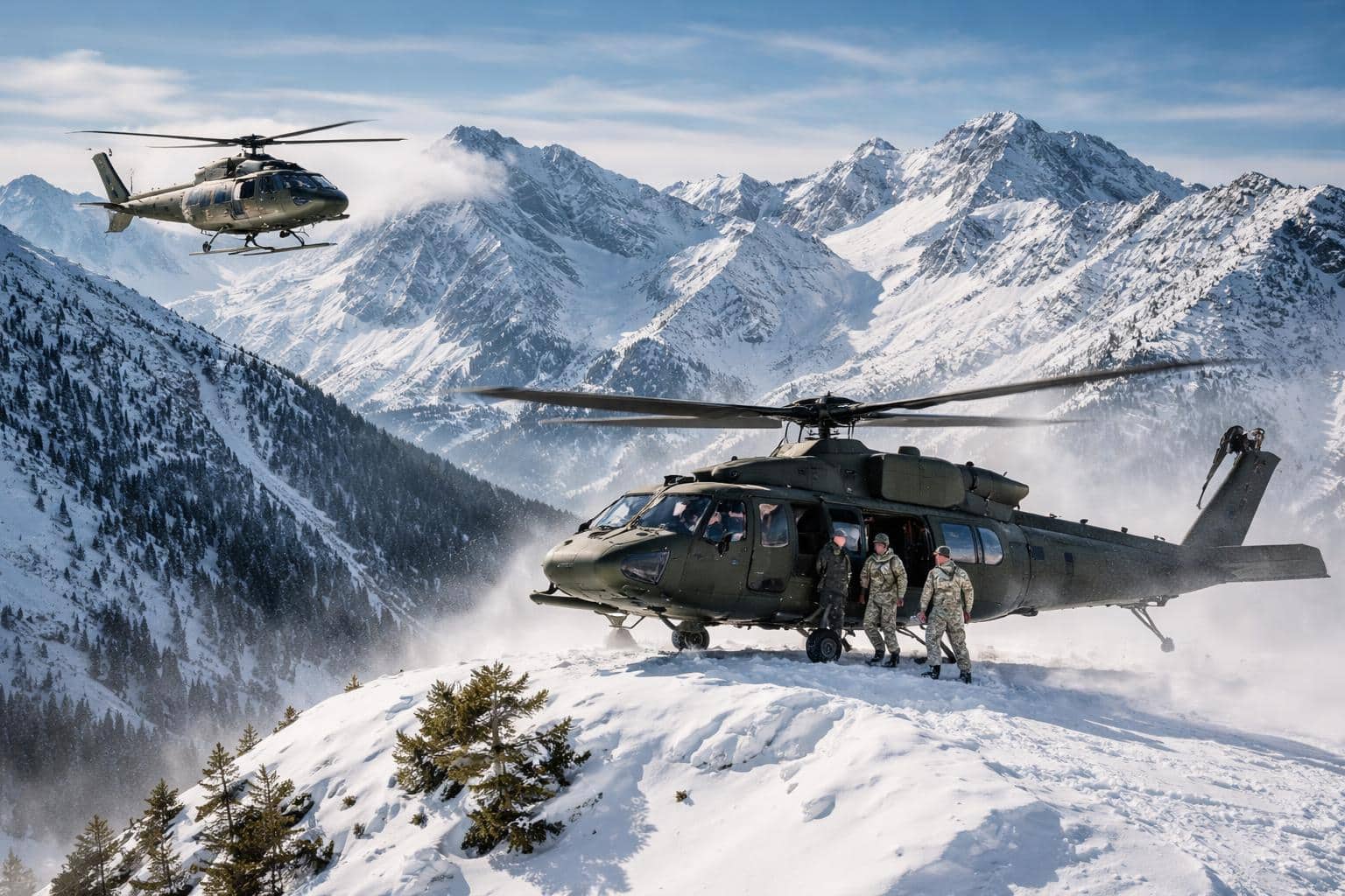 Auch in Kärnten: Bundesheer trainiert Hochgebirgslandungen
