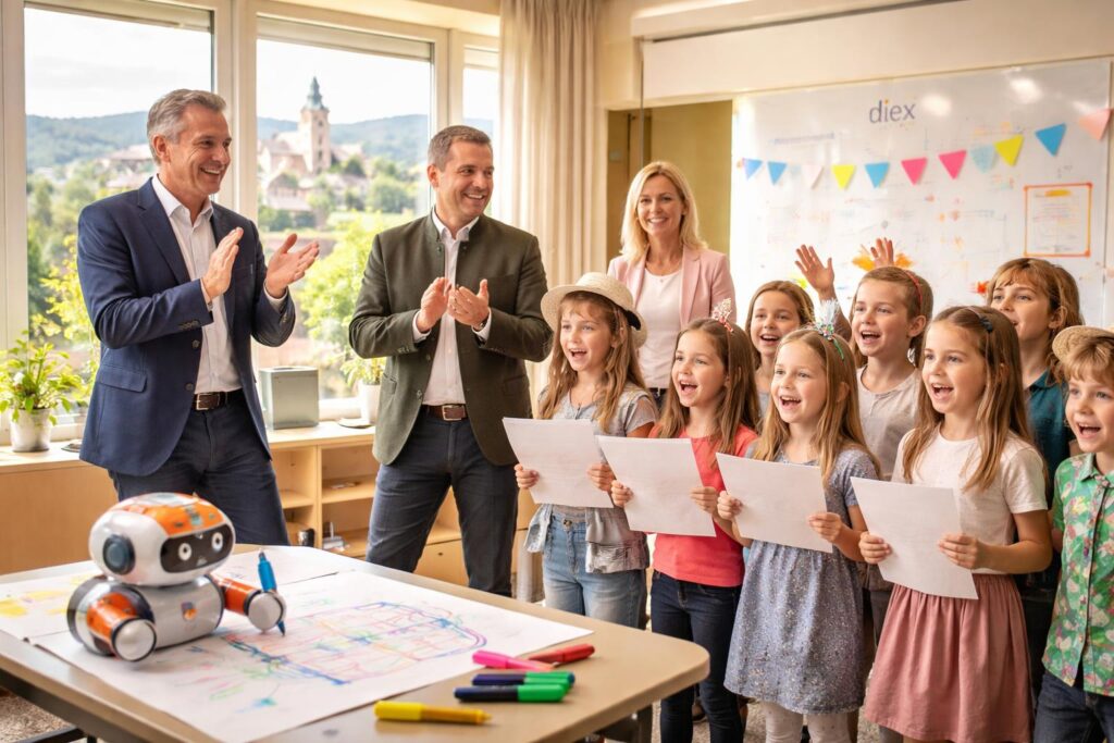 Landesbesuch und lebendiges Vereinsleben in Diex