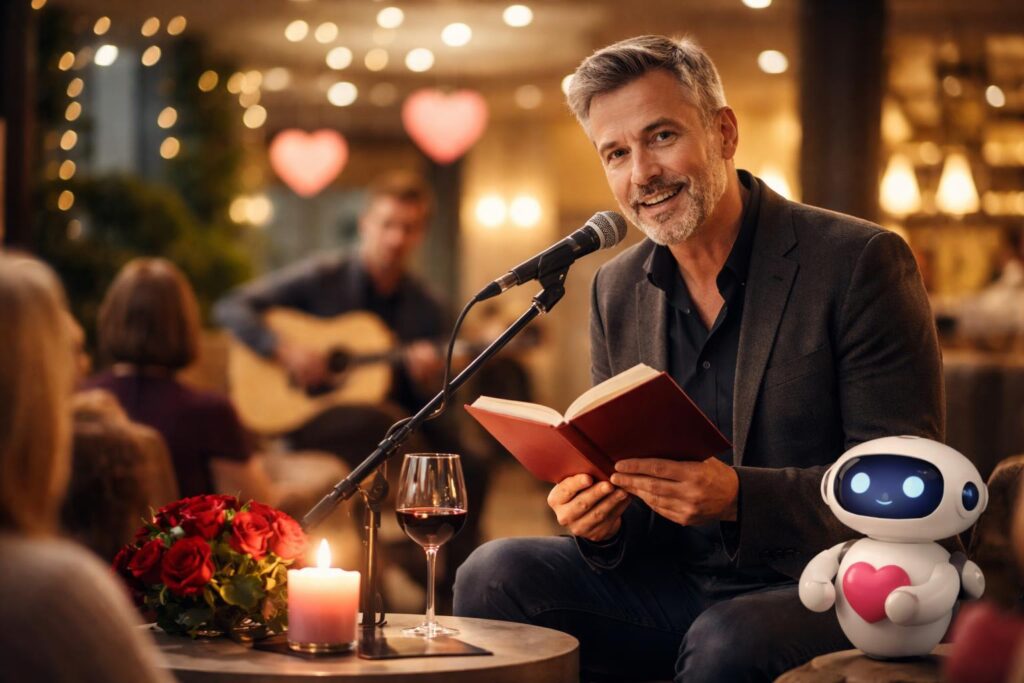 Gerald Eschenauer liest Liebes-Poeme