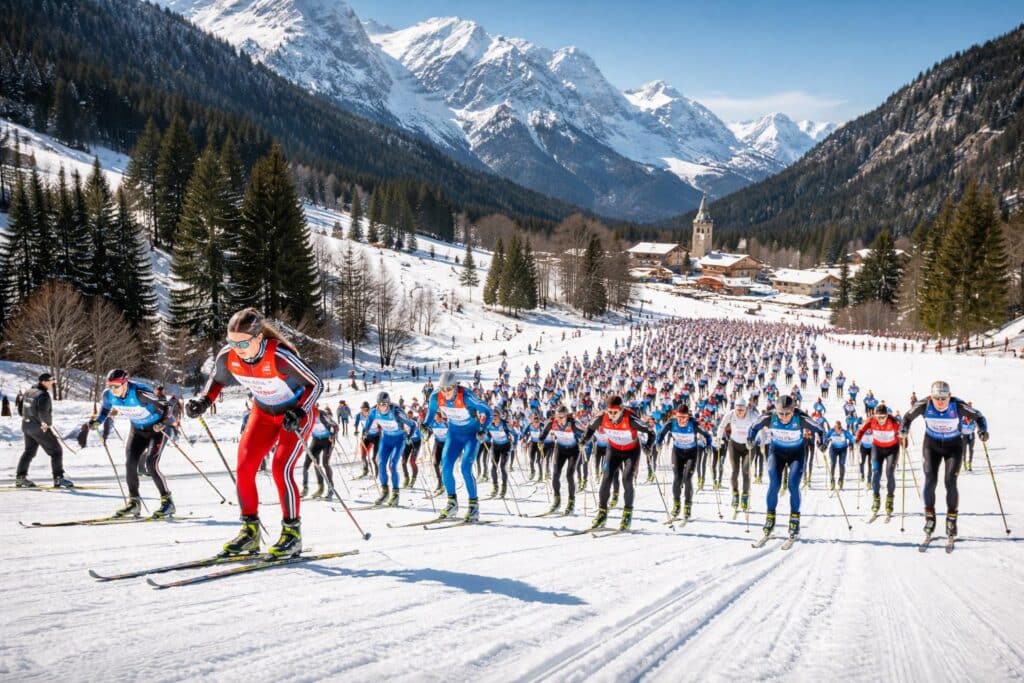 Über 520 Starter: Langlaufarena Pirkdorf glänzt in Sappada