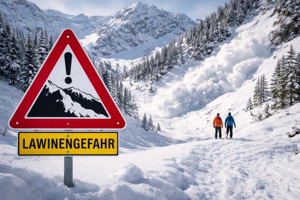 Erhöhte Lawinengefahr in Kärnten