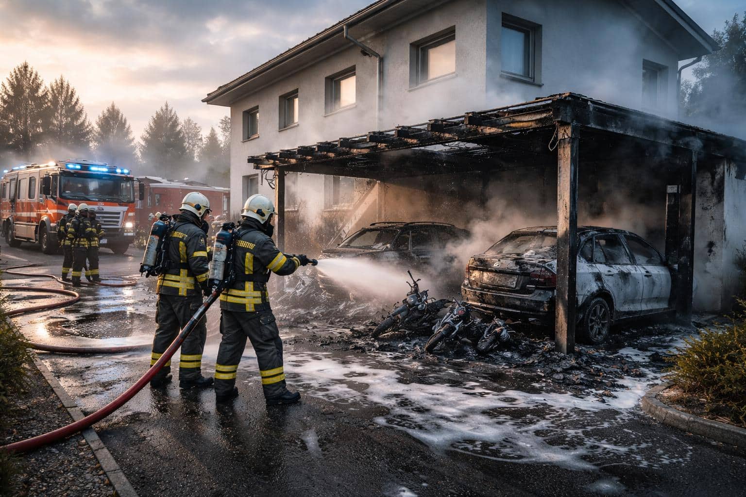 Brand in Klagenfurt/WS