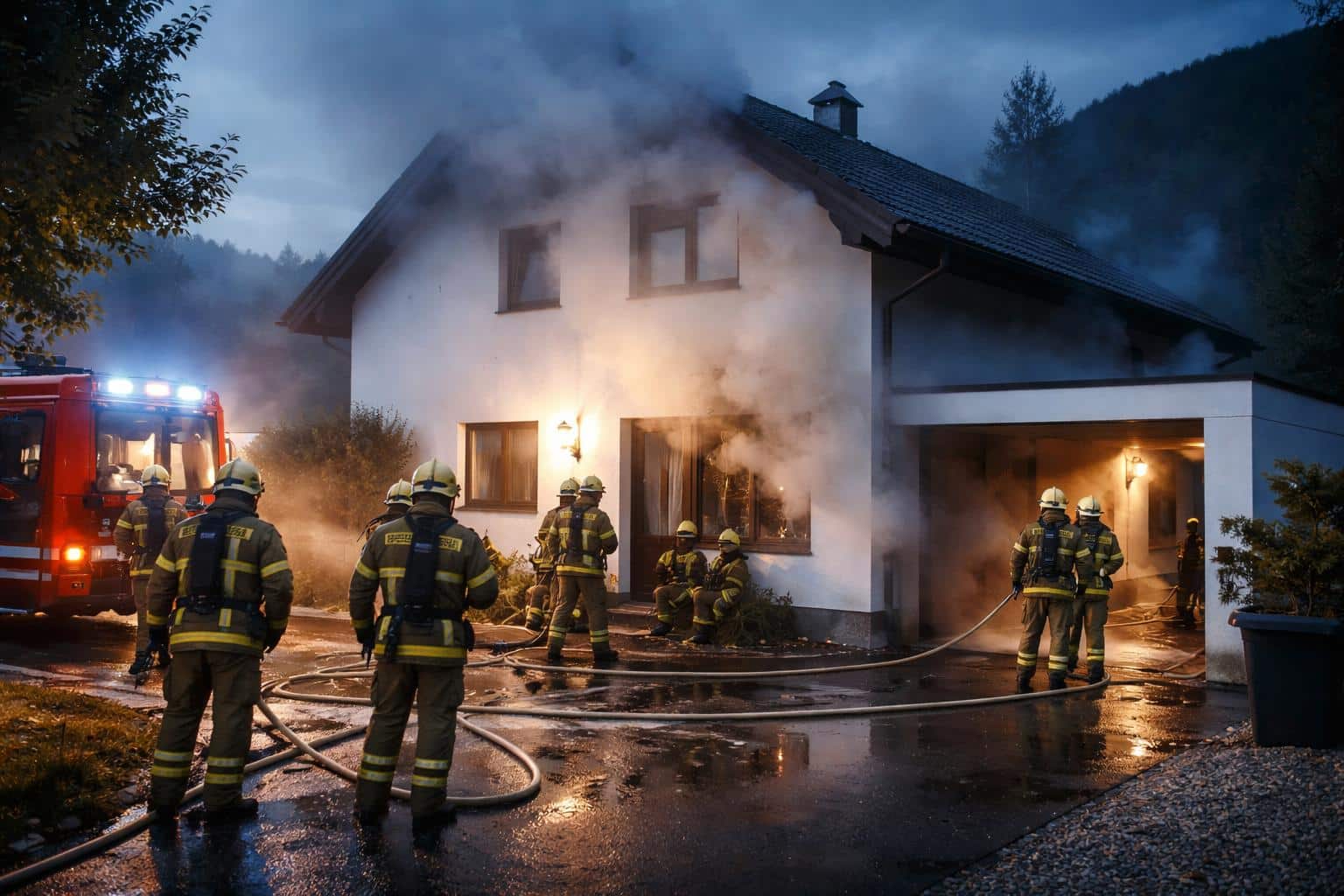 Brand im Bezirk Feldkirchen
