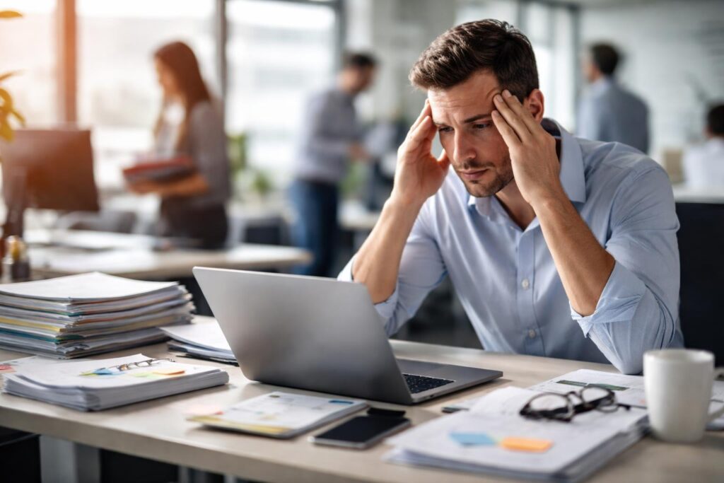 Arbeitsdruck auf Angestellte nimmt zu