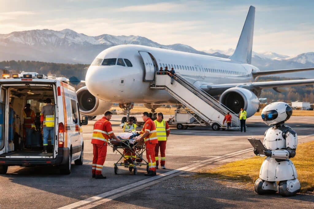 Airbus musste in Klagenfurt notlanden