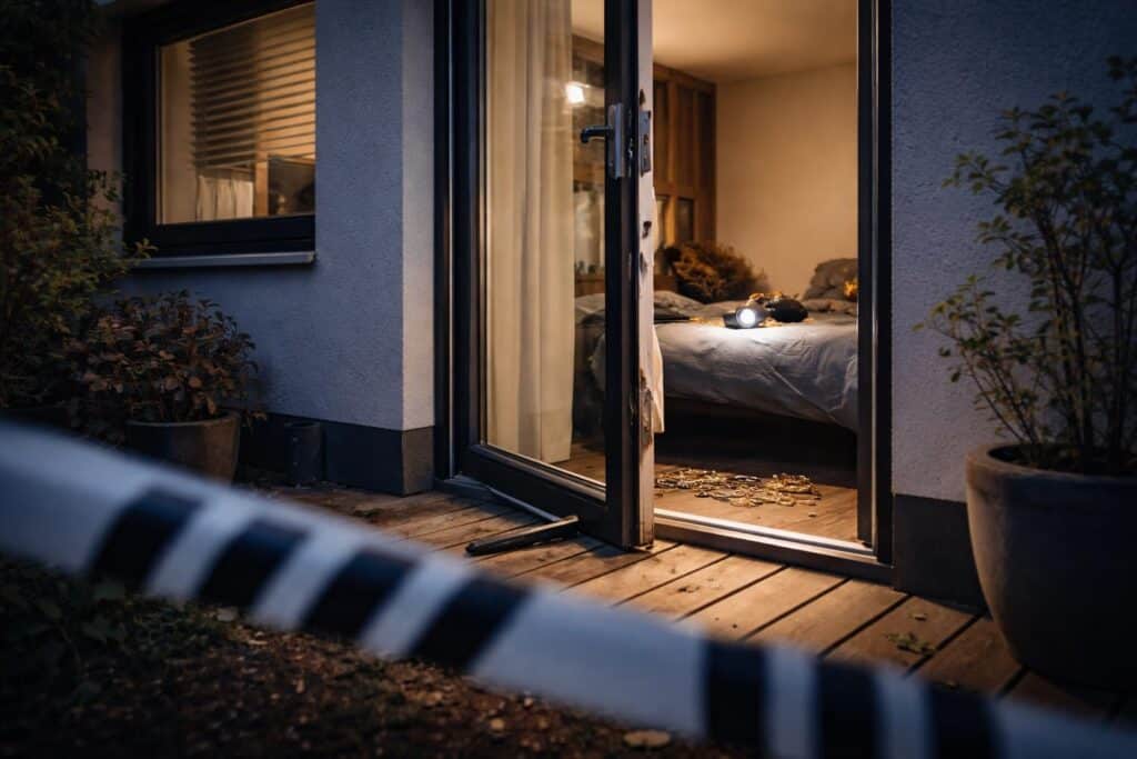 Verdacht des Einbruchsdiebstahls