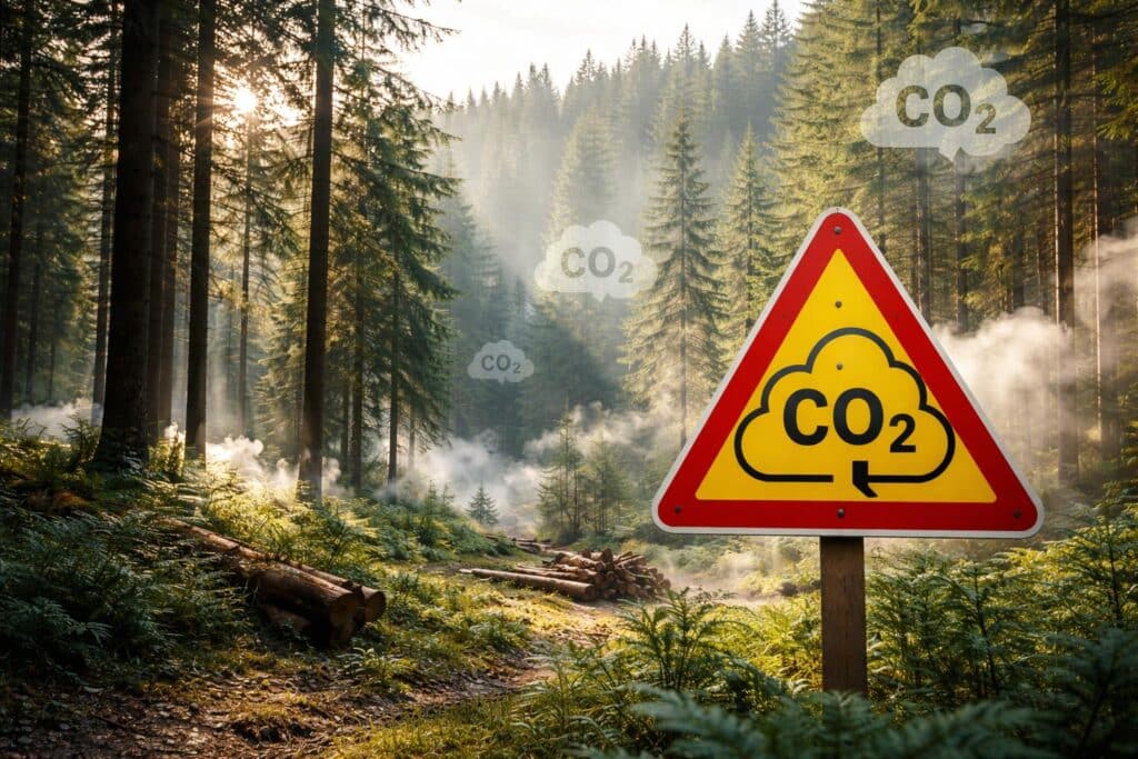 Diskussion um Wald als Klimasünder