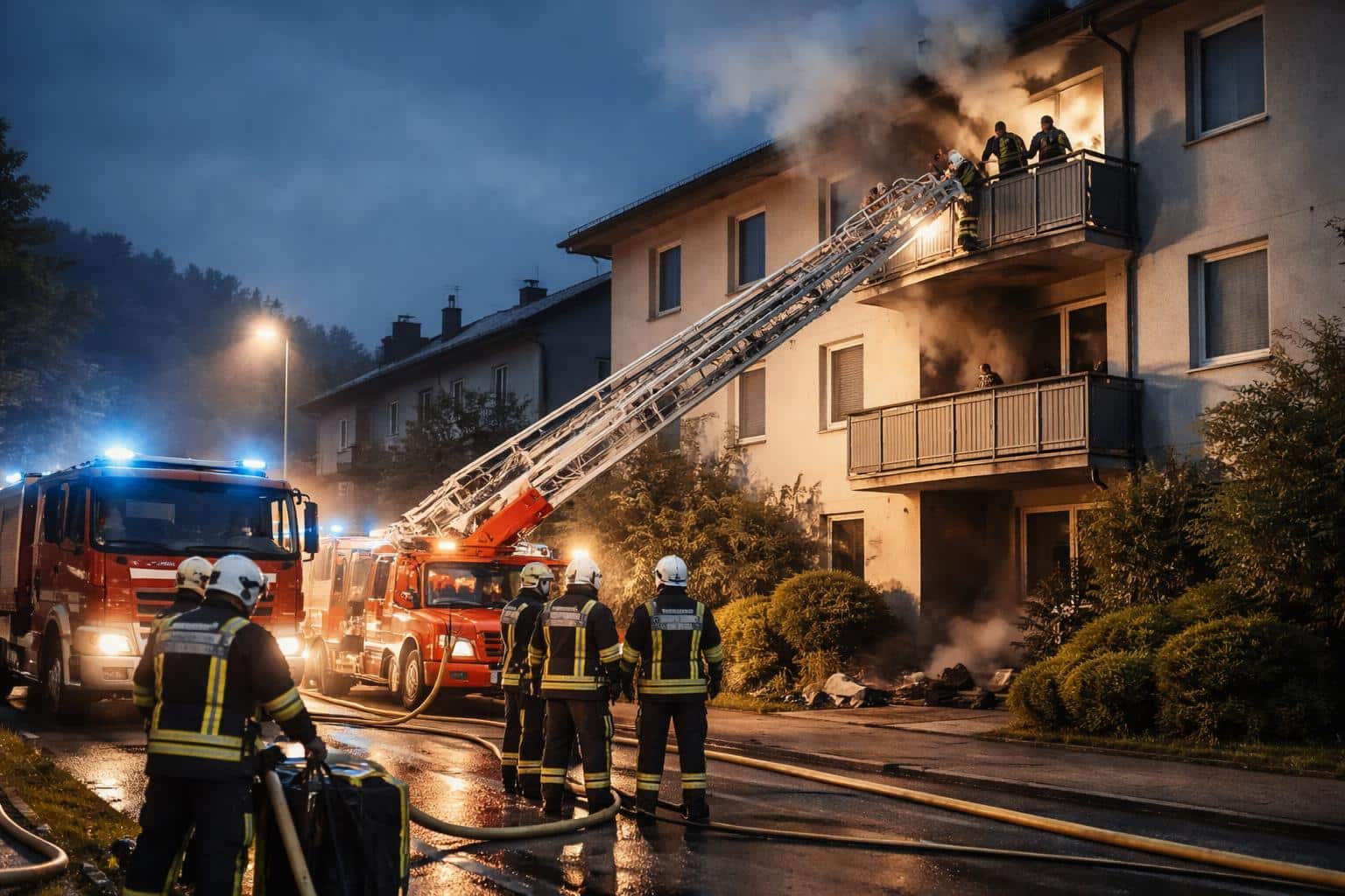 Brandgeschehen im Bezirk Villach