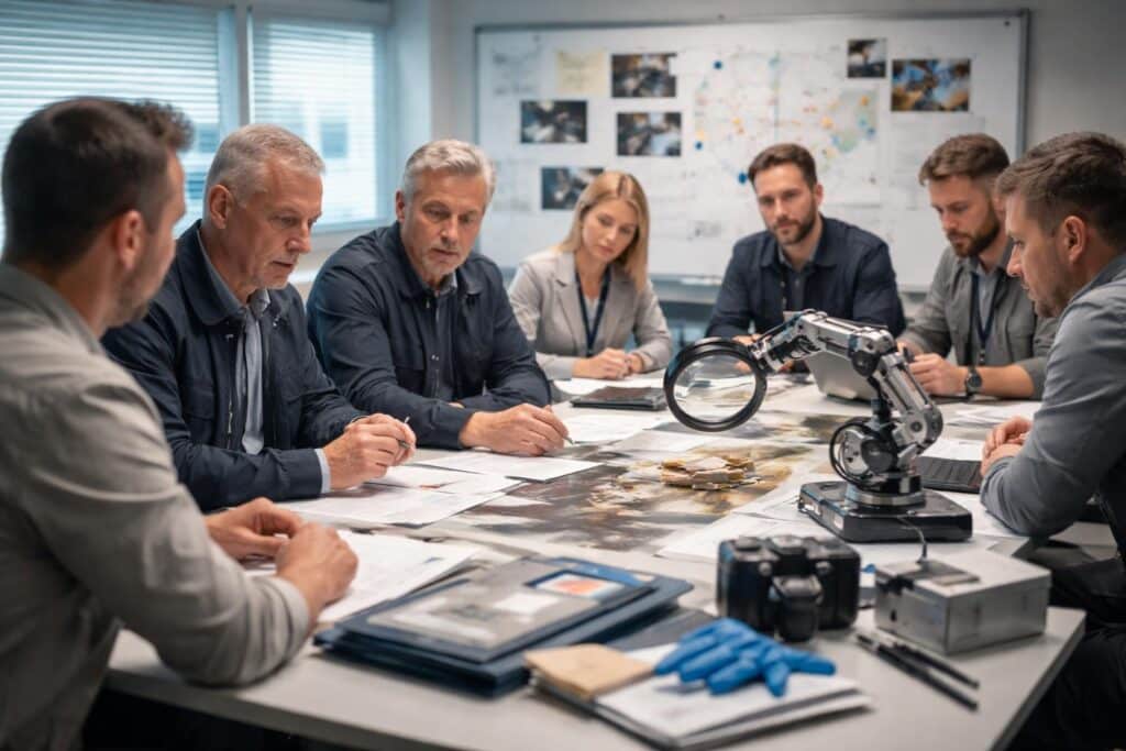 Kriminalassistenzdienst Region 3: Hohe Professionalität bei Arbeitsbesprechung in Völkermarkt