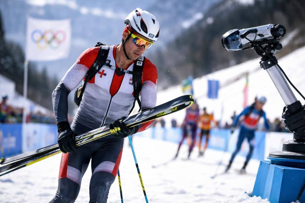 Paul Verbnjak beim Sprint ausgeschieden
