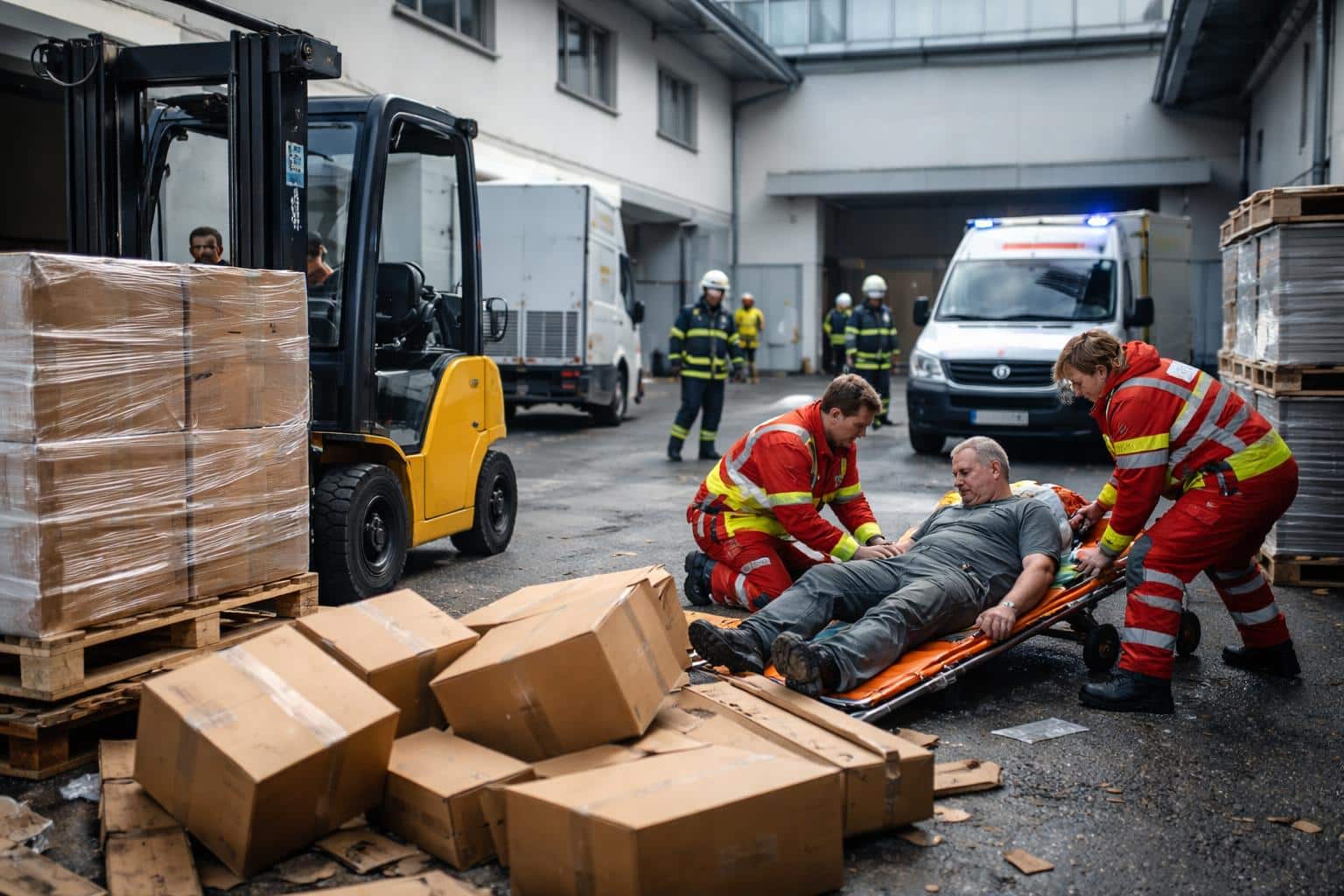 Arbeitsunfall in Klagenfurt