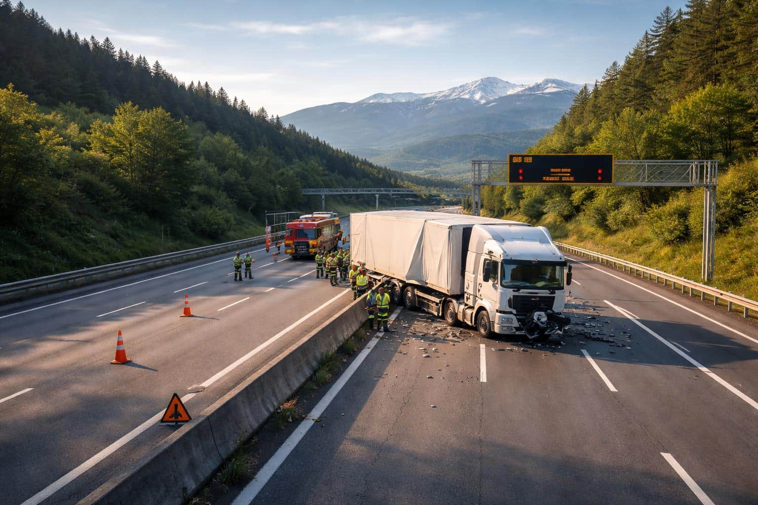A2 Süd Autobahn, Graz Richtung Klagenfurt