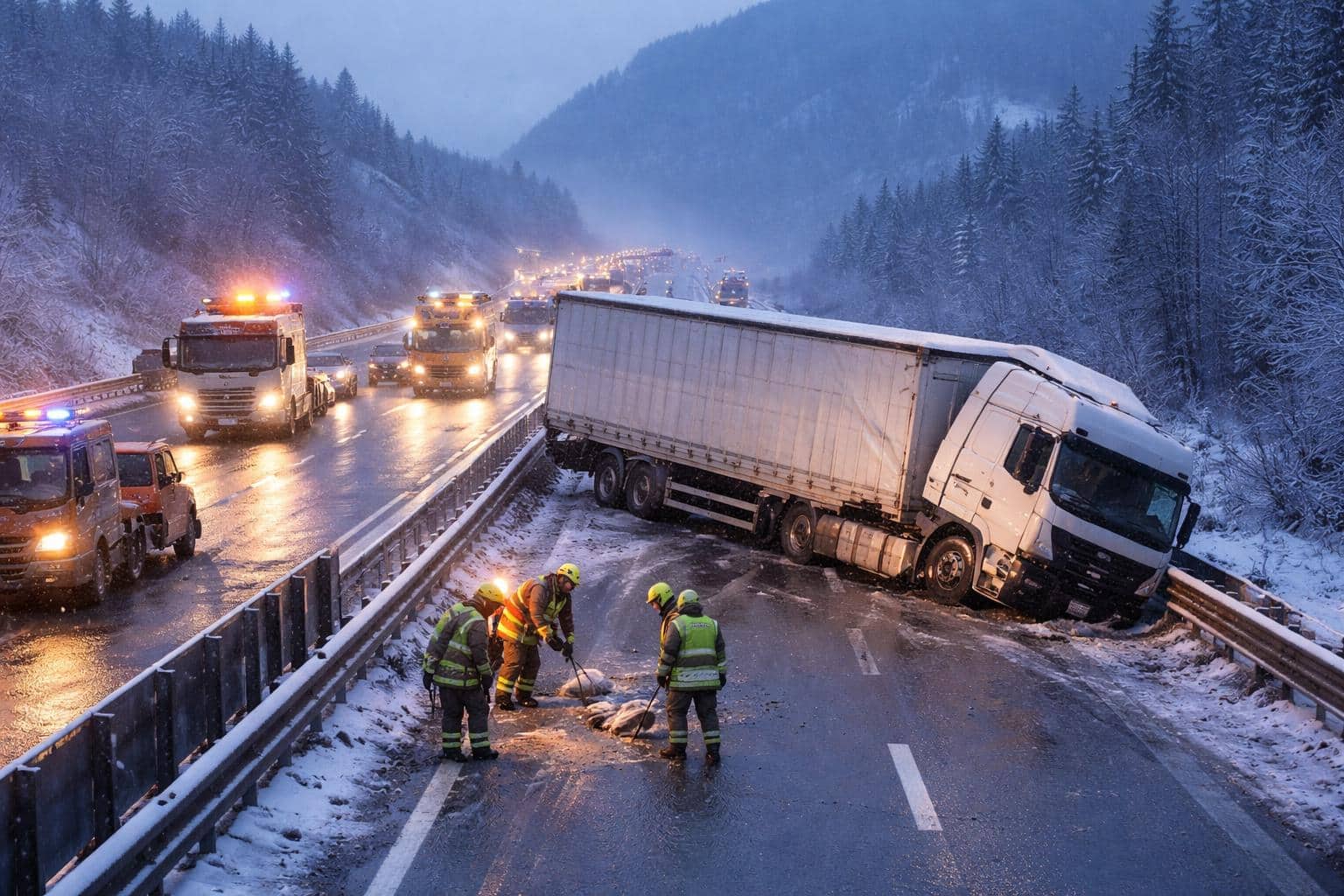 Verkehrsunfall mit Sachschaden auf der A2