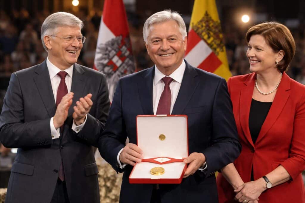 Großes Goldenes Ehrenzeichen für Franz Voves