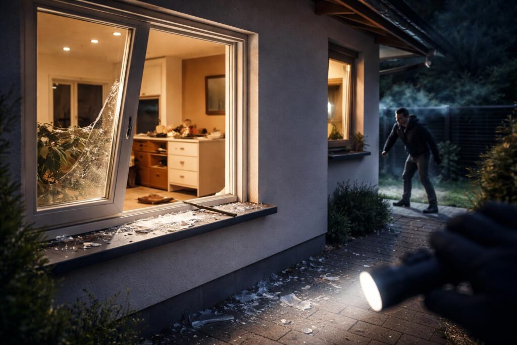 Einbruchsdiebstahl in ein Wohnhaus im Bezirk Völkermarkt