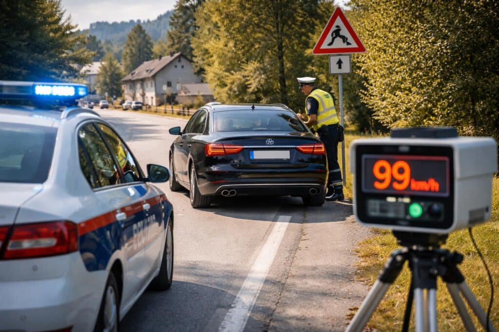 Ungarischer Raser in Brückl gestoppt