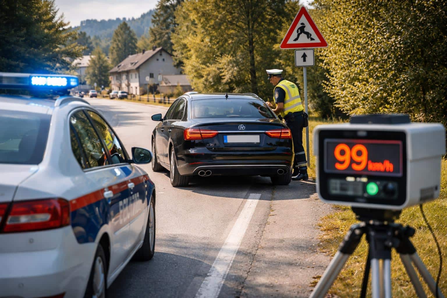 Ungarischer Raser in Brückl gestoppt
