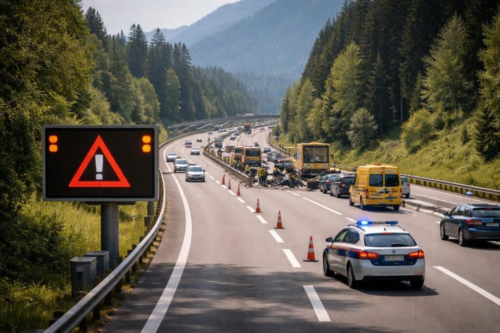 A2 Süd Autobahn, Klagenfurt Richtung Graz