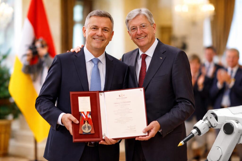 Landesauszeichnung für Markus Hudobnik aus Kühnsdorf