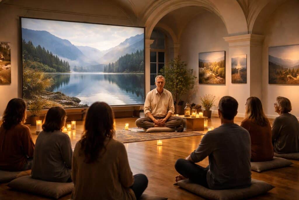 Meditationsabend zur „Poesie der Landschaft“ im Schloss Porcia
