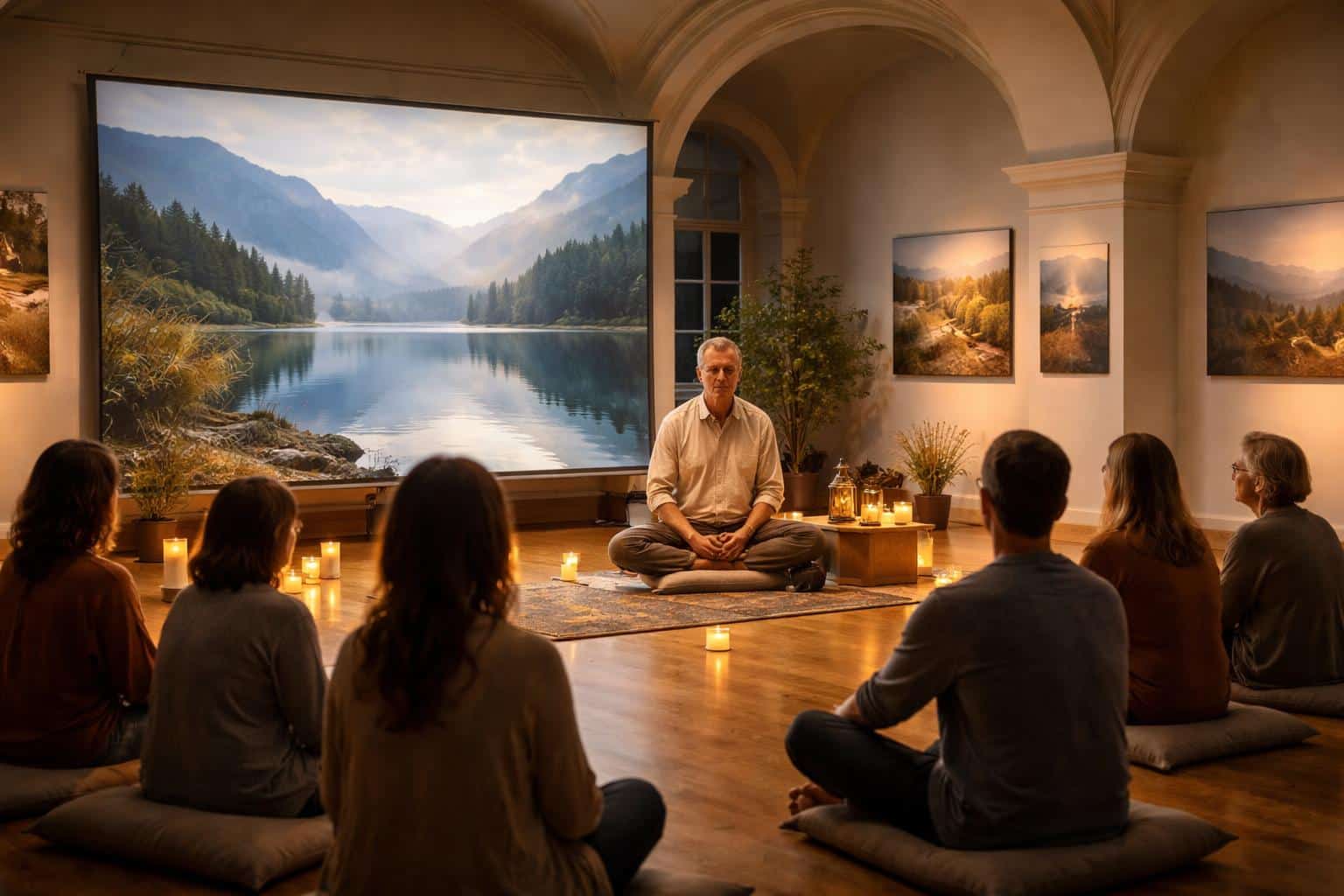 Meditationsabend zur „Poesie der Landschaft“ im Schloss Porcia