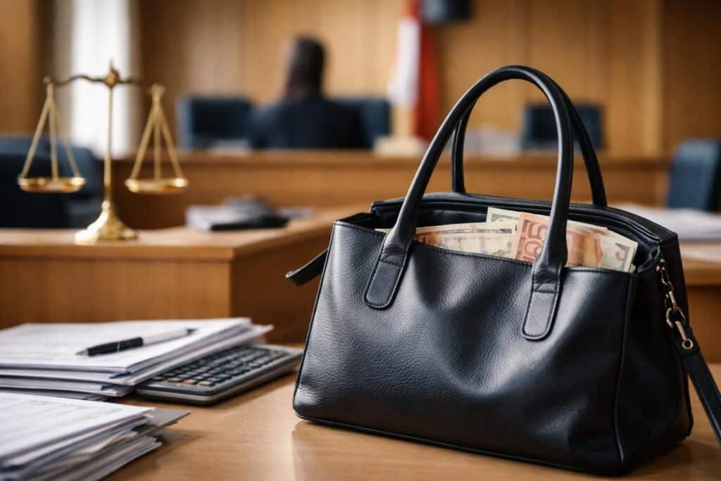 Frau wegen wegen Veruntreuung verurteilt