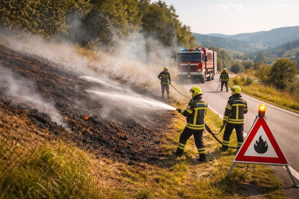 Brand im Bezirk Völkermarkt