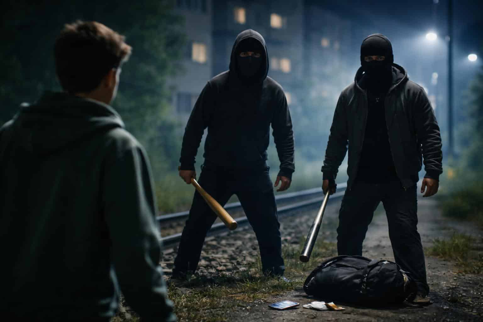 Verdacht auf schweren Raub - Klärung