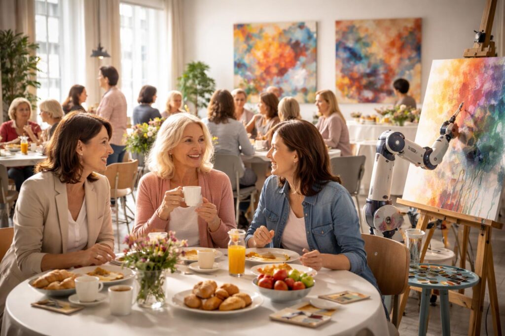 Kunst, Kaffee & Gelassenheit: Frühstück zum Internationalen Frauentag in Völkermarkt