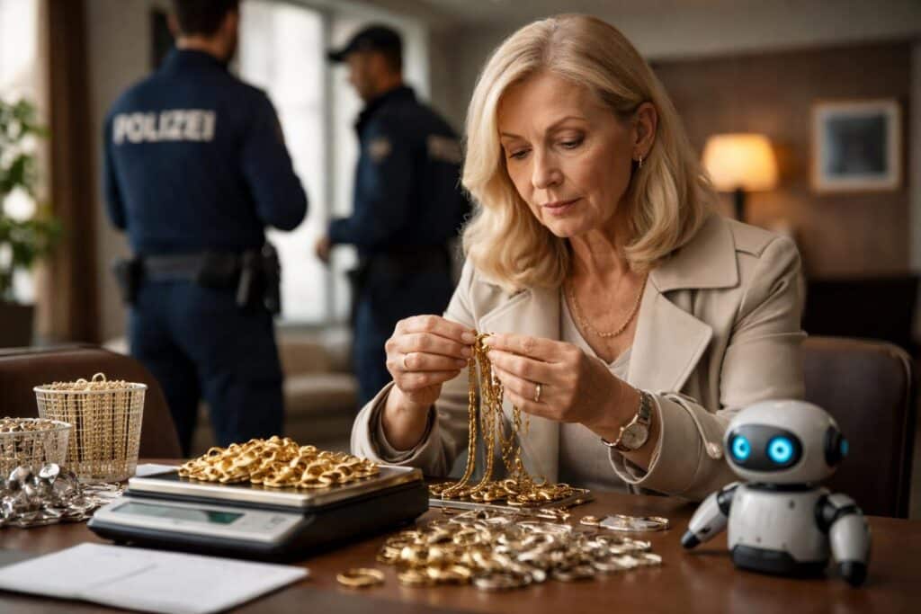 Betrügerin zahlte für Goldschmuck zu wenig